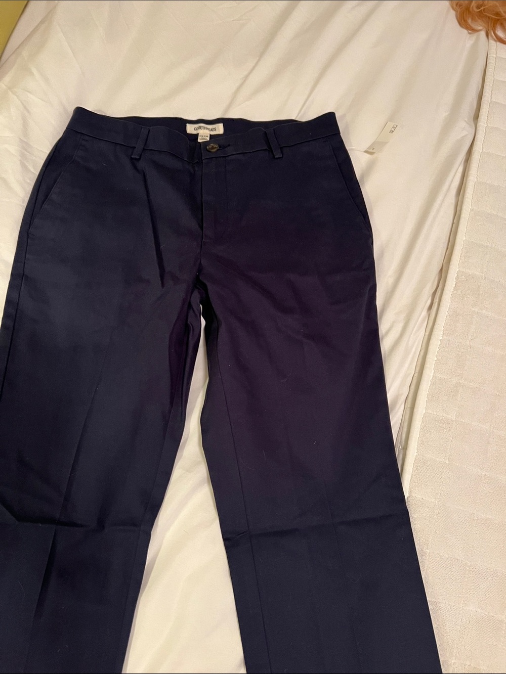 Slim Straight Navy Men’s Pants - NWT Goodthreads 31 x 34
